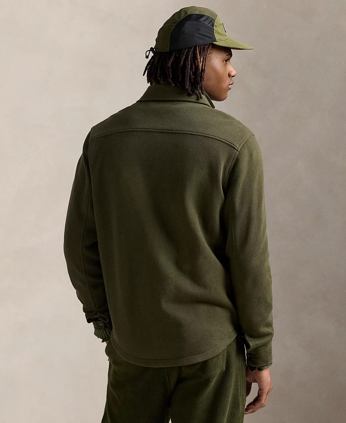 Polo Ralph Lauren Men's Hybrid Shirt Jacket - XXL - Armadillo/Windsor Color