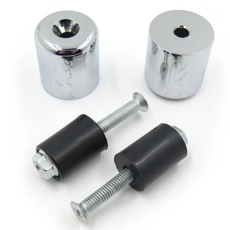 手把杆端滑块铬橡胶适用于铃木 Katana 600 89-08/Katana 750 89 — 第 2/4 张图片