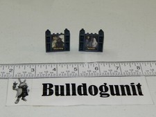 2004 Stratego Lord of the Rings Board Game Witch-King # 10 & Saurman # 9 Parts 