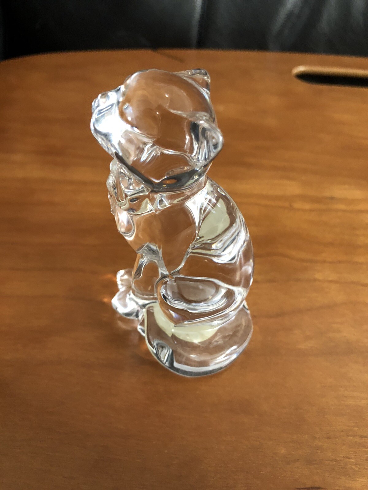 Lenox Crystal Cat “ Daydream “Figurine Made in Germany 3 1/2" tall eBay