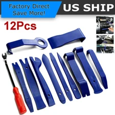 Car Trim Removal Tool 12/Set Molding Pry Kit Auto Panel Door Dash Interior Clip