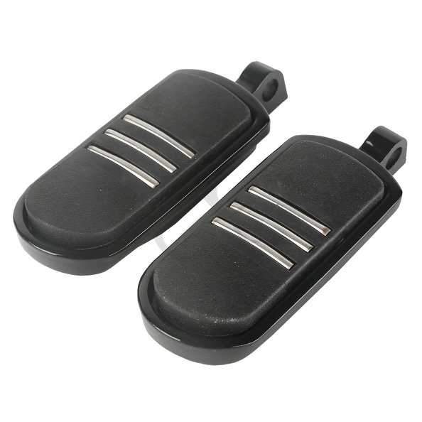 Black Pegstreamliner Footpegs Pegs Footrest Fits Harley
