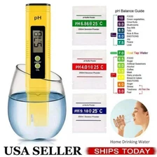 Digital Electric PH Meter LCD Tester Pocket Hydroponics Aquarium Water Test Pen