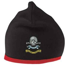 OFFICIAL 17th/ 21st Lancers Embroidered Beanie Hat