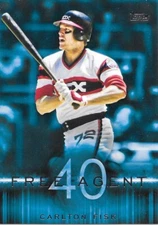 2015 Topps  CARLTON FISK Free Agent 40 -CHICAGO WHITE SOX- #F40-12