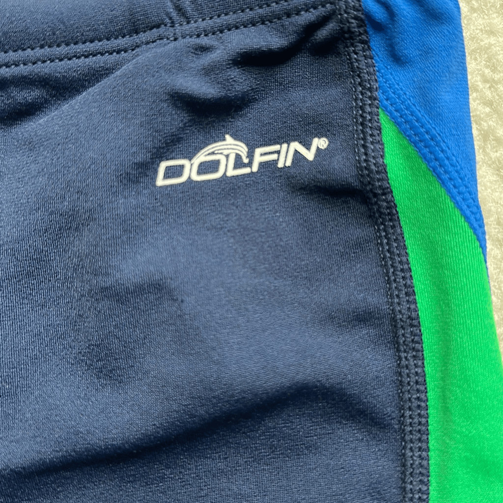 Dolfin Mens RELIANCE Navy/Blue/Green Colorblock Jammer US 28
