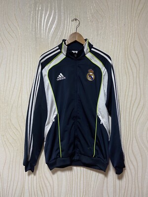REAL MADRID 2010 2011 AWAY FOOTBALL SOCCER TRACK JACKET ADIDAS