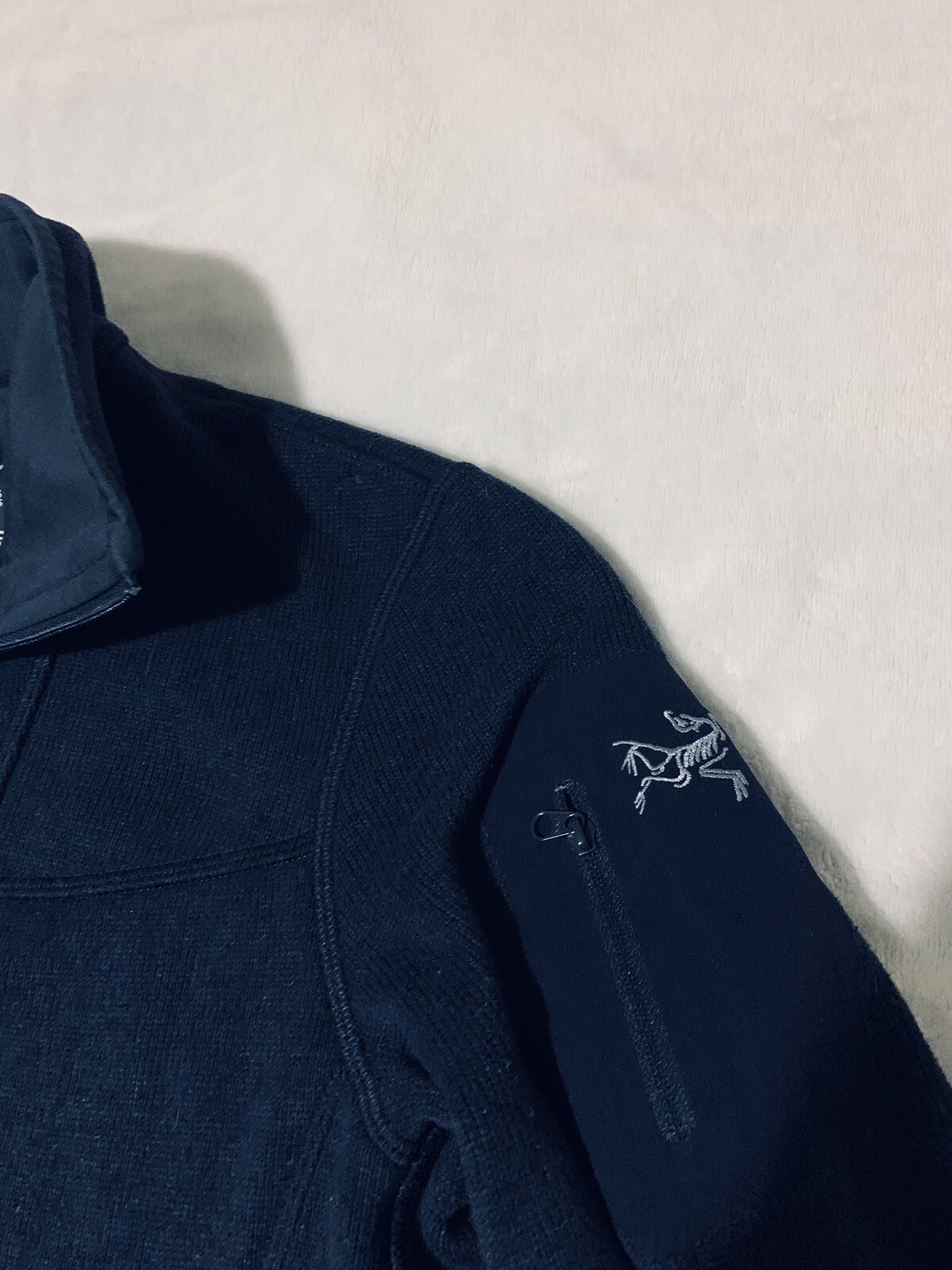 Arc'teryx Women's Covert Cardigan Fleece Jacket Blue Heather Size Small image 4