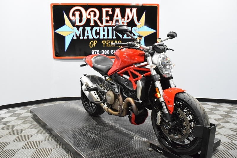 2014 Ducati Monster 1200  Dream Machines of Texas 2014 Ducati Monster 1200  12959 Miles Red