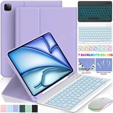 Backlit Keyboard Case Mouse For iPad Air 4 5th Pro 11'' Air 11 M4 M3 2026 2025