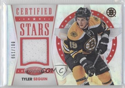 2012-13 Certified Stars Mirror Red Jerseys 61/100 Tyler Seguin #S6 0o9