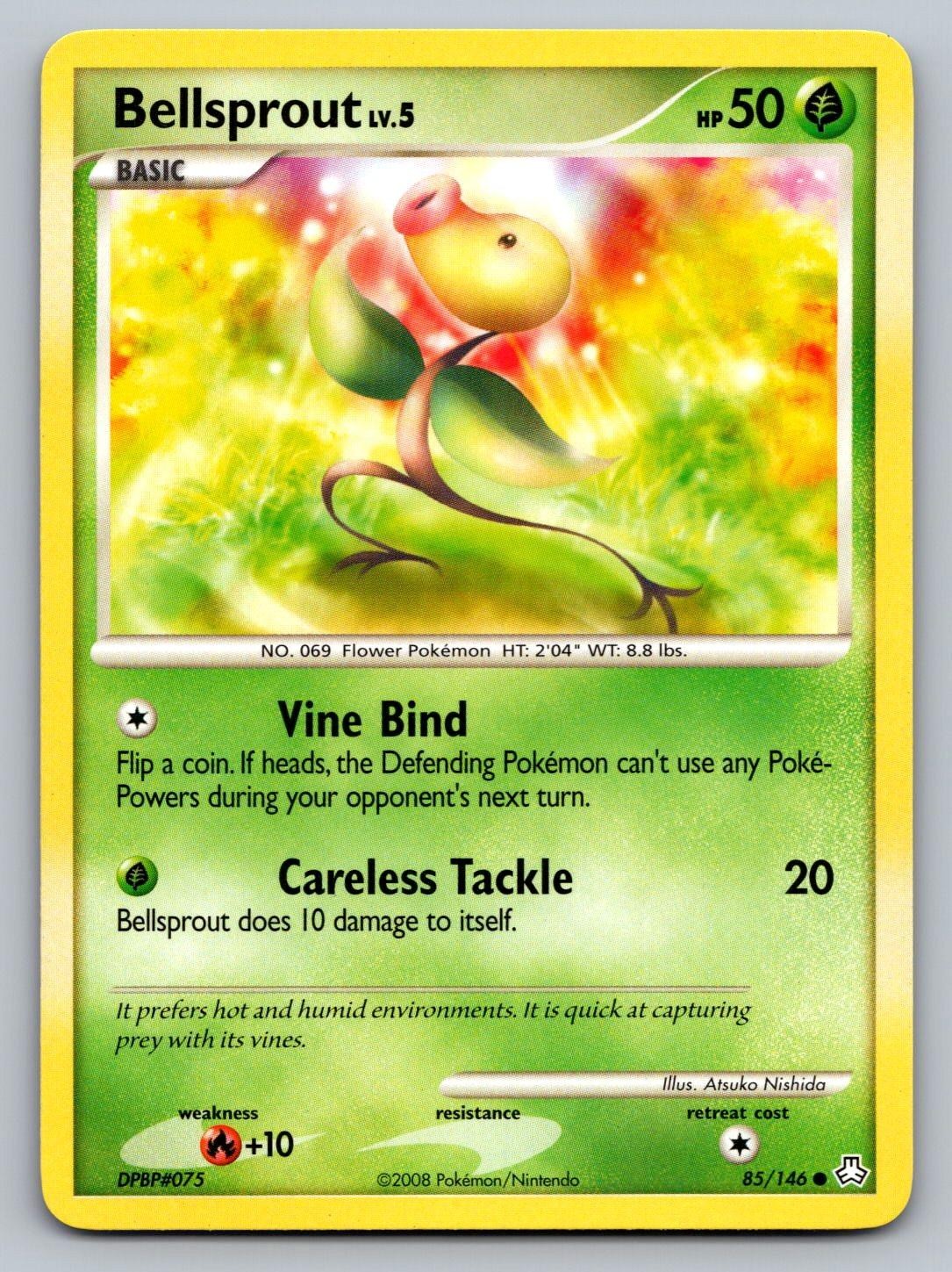 Bellsprout 85/146 C Legends Awakened Pokemon LP