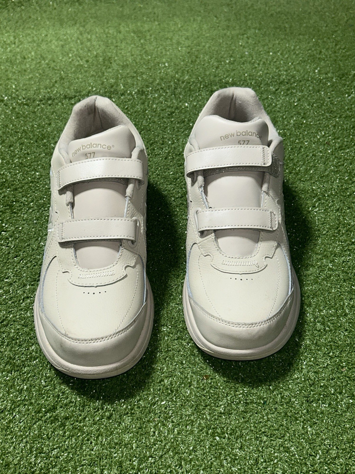 SAOLA New Balance 577 SL2 scarpe da passeggio uomo larghe 10 5 D beige gancio e passante MW577VB