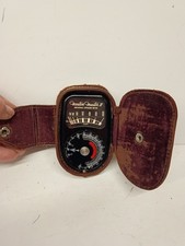 Vintage Weston Master II Universal Exposure Meter #735 Zero Corrector USA w/Case