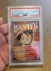 2023 One Piece OP03 Monkey D Luffy Wanted SP ST01-012 PSA 10 GEM MINT English