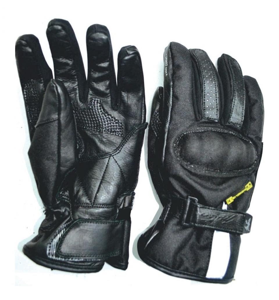 Gant moto route hiver Mitsou noir taille XXL pour deux-roues