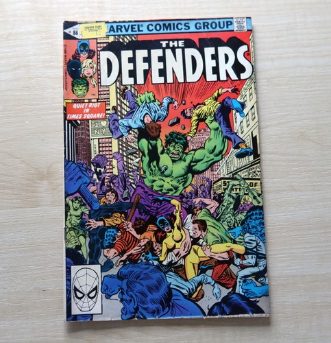The Defenders vol 1 #86 Aug 1980 Bronze Age Marvel Comic, feat Black Panther