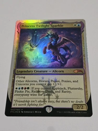 MTG Foil Princess Twilight Sparkle Ponies: The Galloping Promo