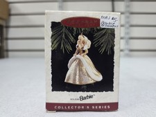 Hallmark Keepsake Ornament Holiday Barbie Collector's Series 1994 2