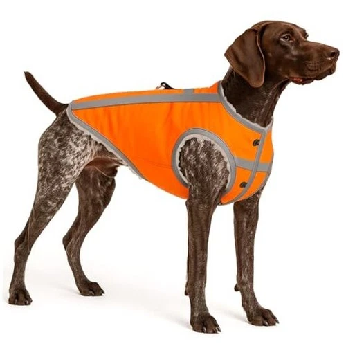 Reflective Dog Hunting Vest for Cold Weather – Waterproof, Warm & M-Dog-Vest