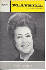 Ethel Merman  "Hello, Dolly!"   Playbill   1970