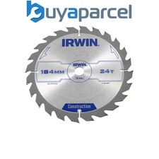 Image of Irwin 1907699 Construction Circular Saw Blade 184 x 16mm x 24T ATB IRW1907699