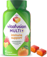 Vitafusion Multi Immune Support   2-In-1 Benefits  Flavors   Adult Gummy Vita