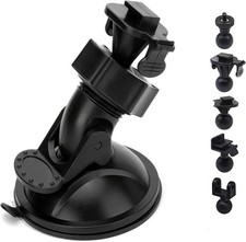 Sportway S10 Dash Cam Suction Cup Mount Holder, 360 Secure Adjustable View