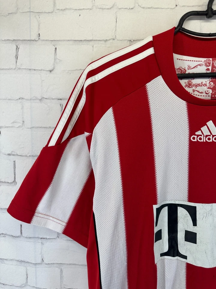 CAMISETA DE FUTBOL BAYERN MUNICH ALEMANIA 2010 2011 LOCAL ADIDAS ORIGINAL TALLA M Foto 3 de 4