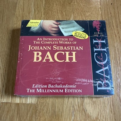 Complete Works of Johann Sebastian Bach - The Millennium Edition (CD) New Sealed