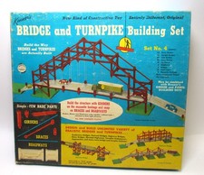 KENNER'S Bridge And Turnpike Building Set No. 4 Made In USA 1958