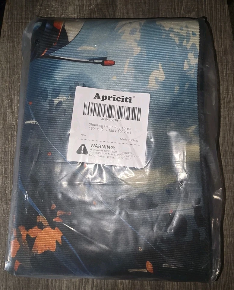 Gaming Area Rug Teen Boys Carpet, Colorful Gamepad 60" x 40" Shooting Game - Image 2 of 4