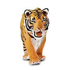 Siberian Tiger Miniature Animal Safari Toy Figure 10.5" L 4.5" H