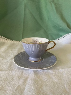 MATMAZEL Porcelain Tea Cup & Saucer (Lavender)
