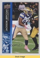 2022 Upper Deck CFL Blue Jackson Jeffcoat #23 READ 6hk