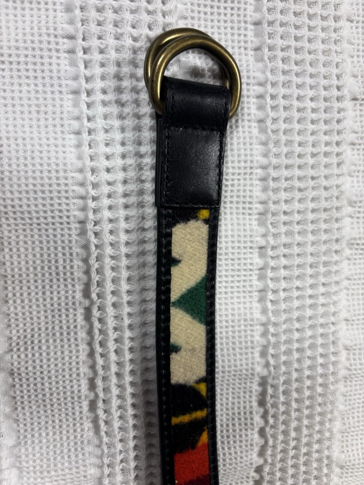 Pendleton Reversible Double-Ring Belt Black And W… - image 8