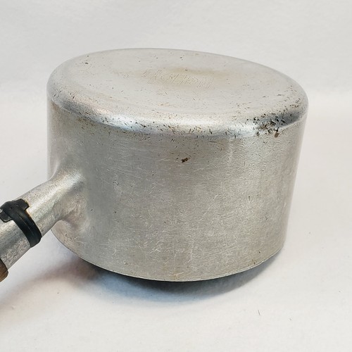 Vintage WEAR-EVER Aluminium Nr. 701 Topf Soßenpfanne mit Deckel & schwarzem Holzgriff - Bild 7 von 24