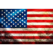 5D DIY Round Beads Diamond Painting for Adults American Flag Full Diamond Pai...