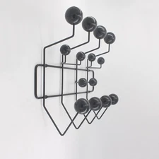 Wall Hanger Coat Rack Hang It All Solid wood Black