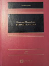686-Cases and Materials on Business Entities ...