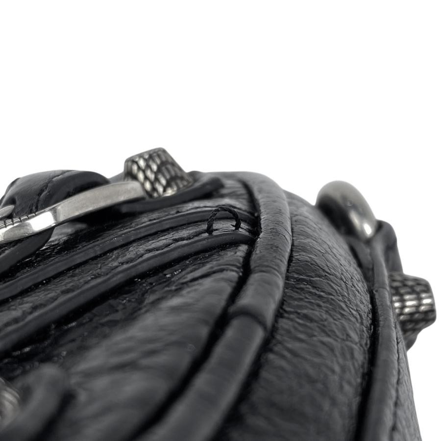 BALENCIAGA Le Cagole Shoulder Bag 722781 Black Leather #BS787 thumbnail 7
