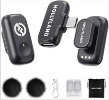 Hollyland Lark A1 Wireless Microphone USB C for iPhone 15/16/17