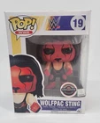 Funko Pop! WolfPack Sting Figure #19 WWE  Vaulted See photos for box damage