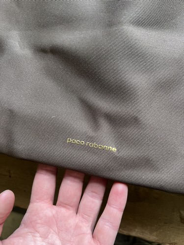Paco Rabbane Items Paco Rabbane Canvas Weekend Bag Duffel Large Dark Brown Packable ...