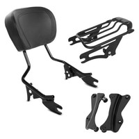 Sissybar + GepäCkträGer Aw FüR Harley Davidson Cvo Street Glide 11-13 Schwarz