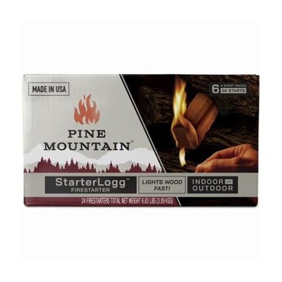  Starterlogg Firestarter 24 Pack Starter Logs, 6.83lbs assembled weight