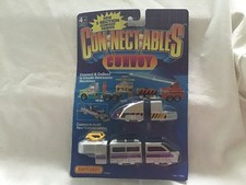 MATCHBOX CONNECTABLES CONVOY - TURBO EXPRESS / SILVER EXPRESS - ON CARD - RARE