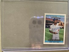 1992 Cracker Jack Andre Dawson Chicago Cub mini card NM