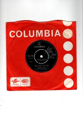 SOLOMON KING - SHE WEARS MY RING / I GET THAT FEELING.UK 1967 ORIG 7'' & CO/SL.EX