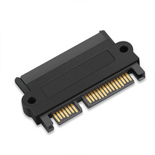 SFF-8482 29-Pin SAS to SATA Unidirectional Adapter - Passive Physical SATA 22